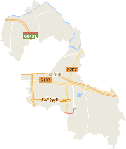 黄花镇电子地图