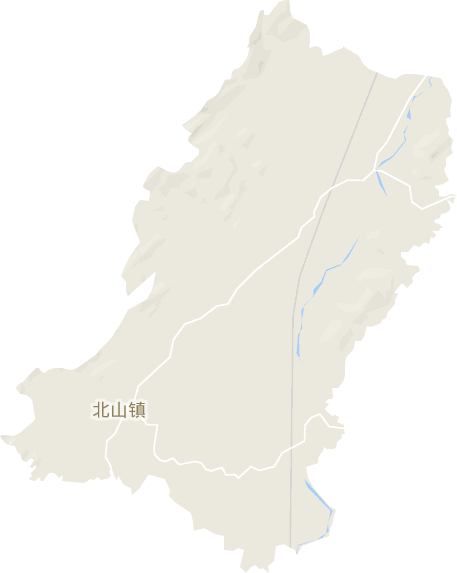 北山镇电子地图