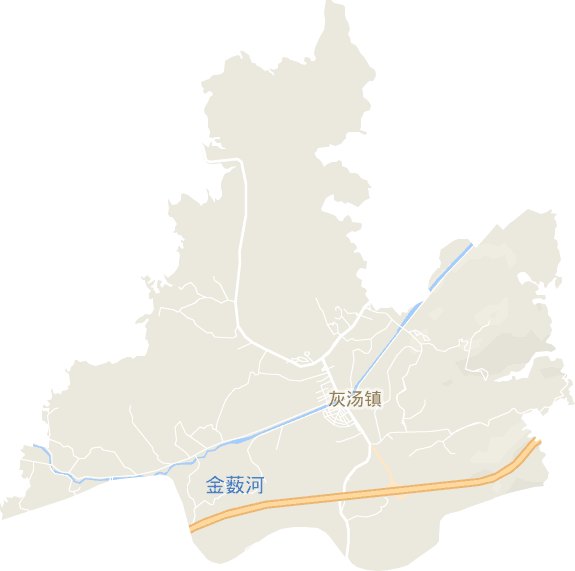 灰汤镇电子地图