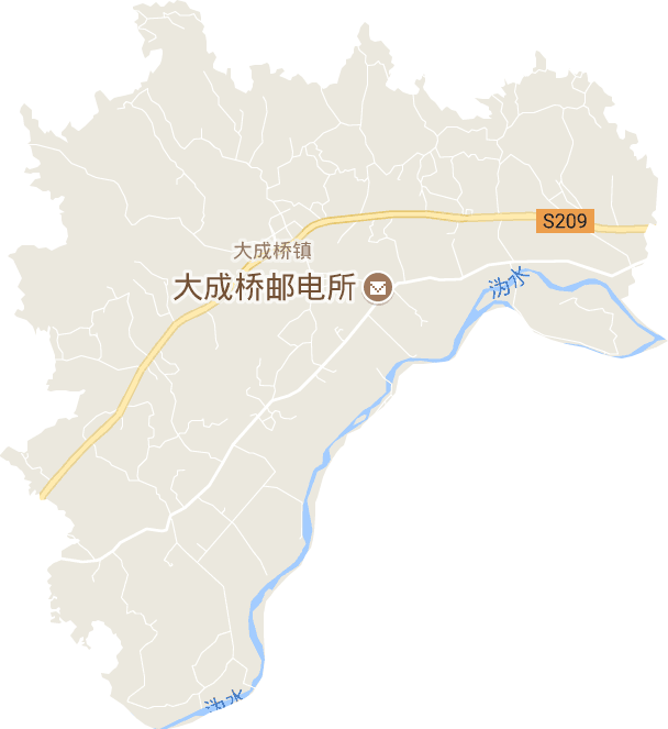 大成桥镇电子地图