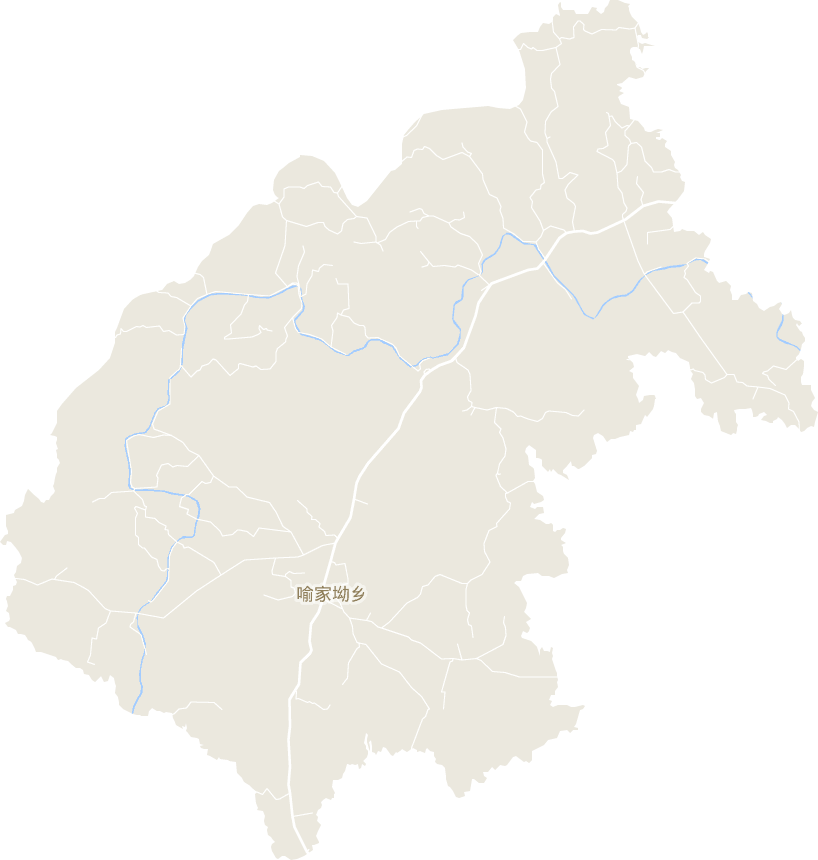 喻家坳乡电子地图