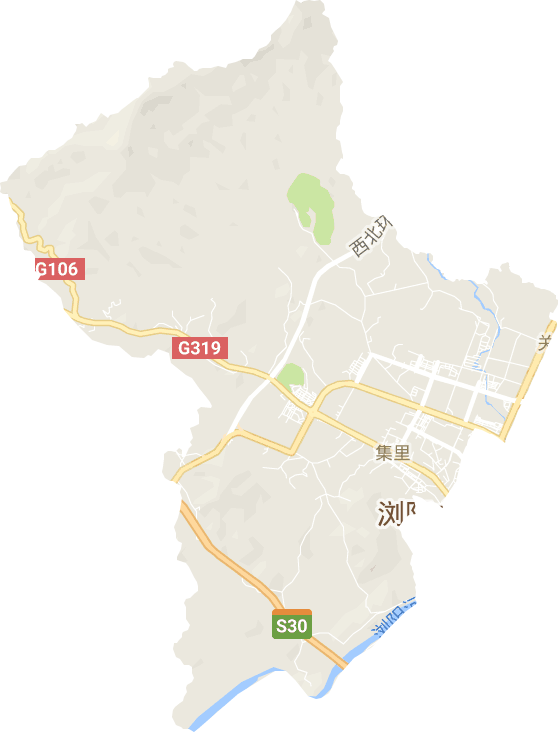 集里街道电子地图