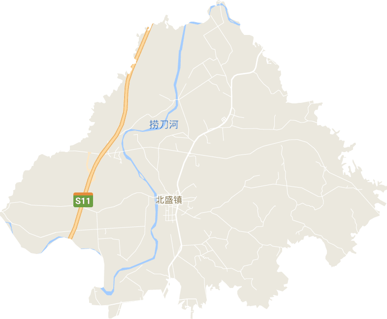 北盛镇电子地图