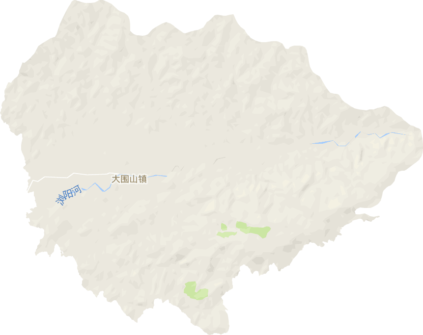 大围山镇电子地图