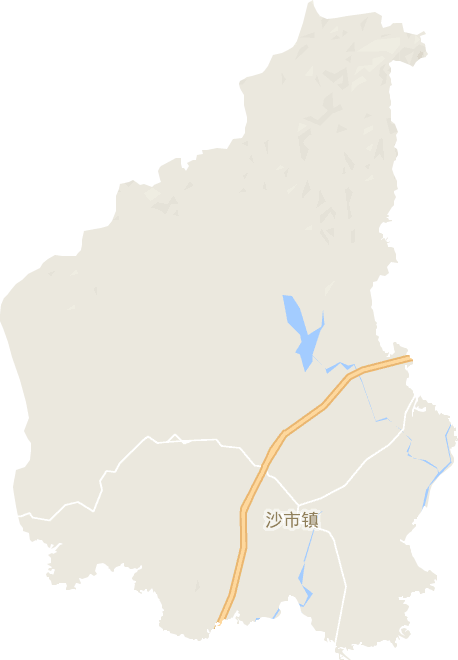 沙市镇电子地图