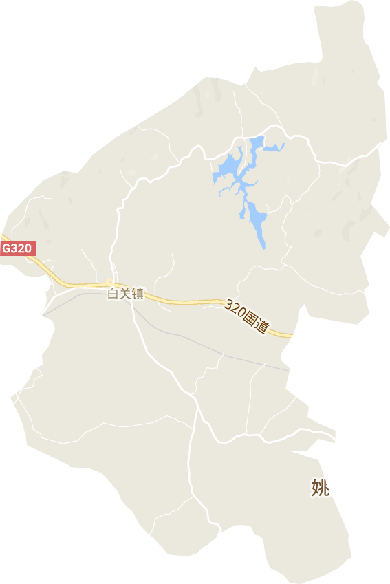 白关镇电子地图