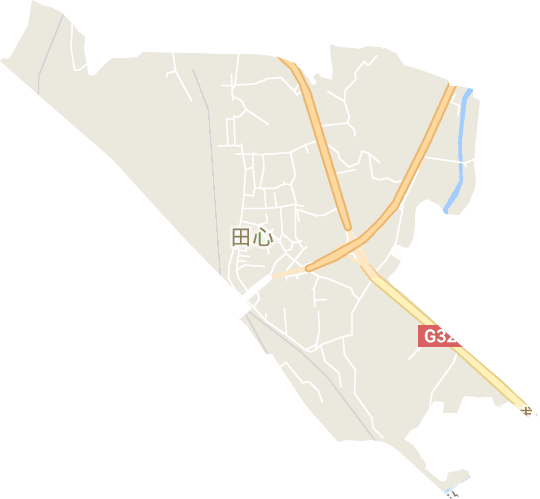 田心街道电子地图