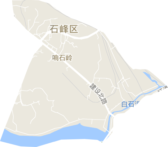 响石岭街道电子地图