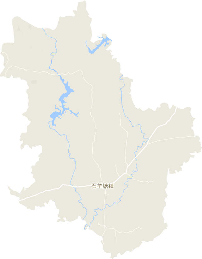 石羊塘镇电子地图