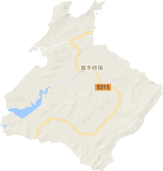 黄丰桥镇电子地图