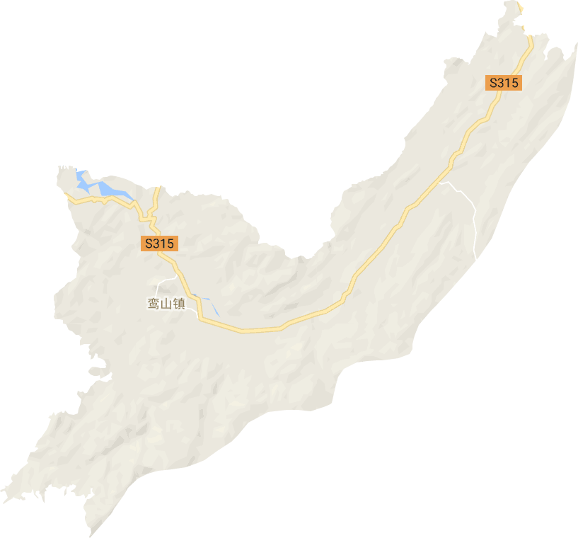 鸾山镇电子地图