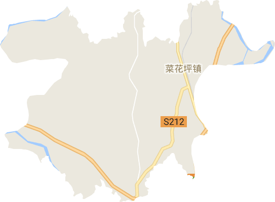菜花坪镇电子地图