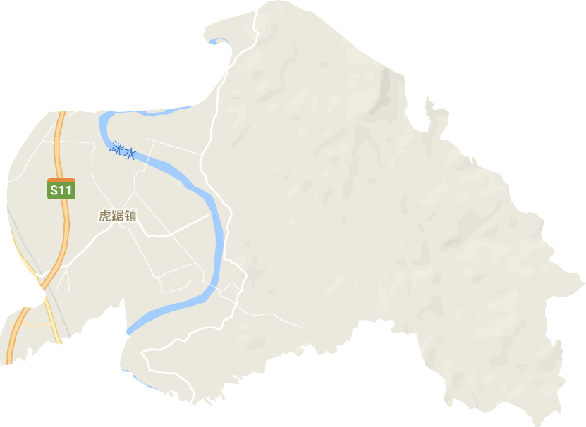 虎踞镇电子地图