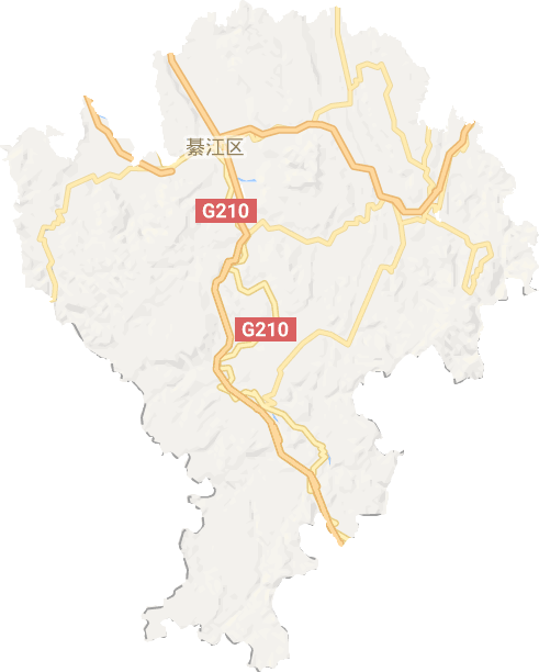 綦江区电子地图