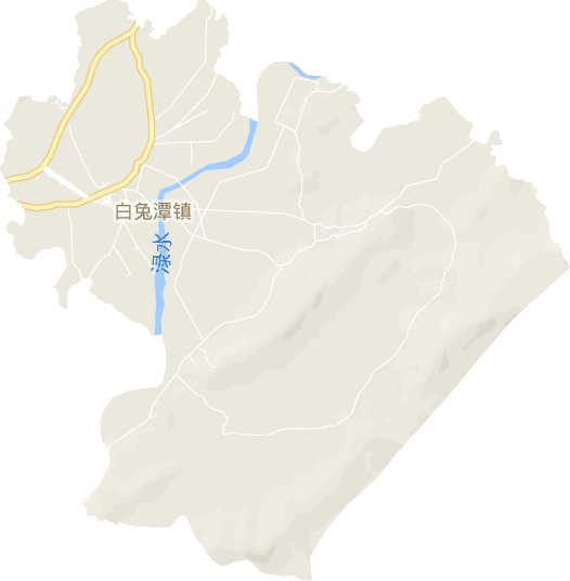 白兔潭镇电子地图