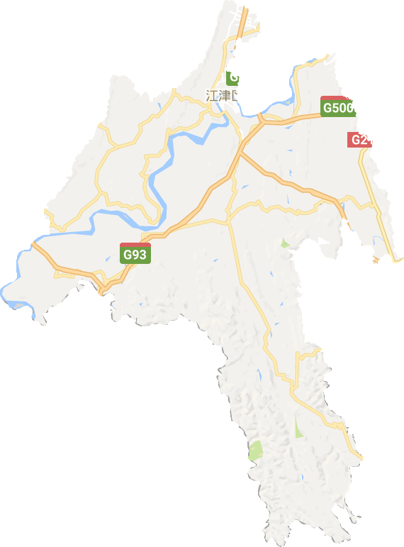 江津区电子地图