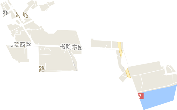 书院路街道电子地图