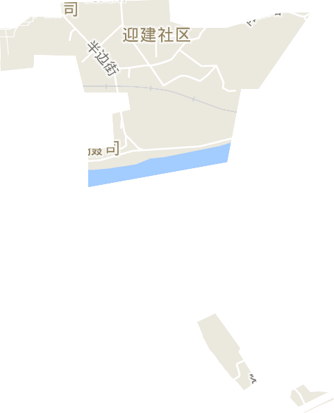 下摄司街道电子地图