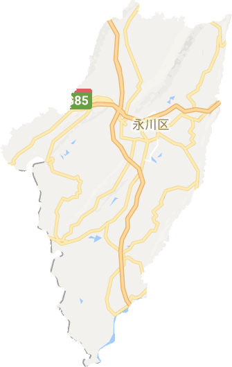 永川区电子地图
