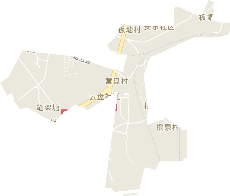 五里堆街道电子地图