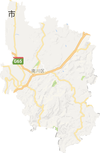 南川区电子地图