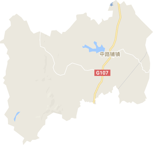中路铺镇电子地图