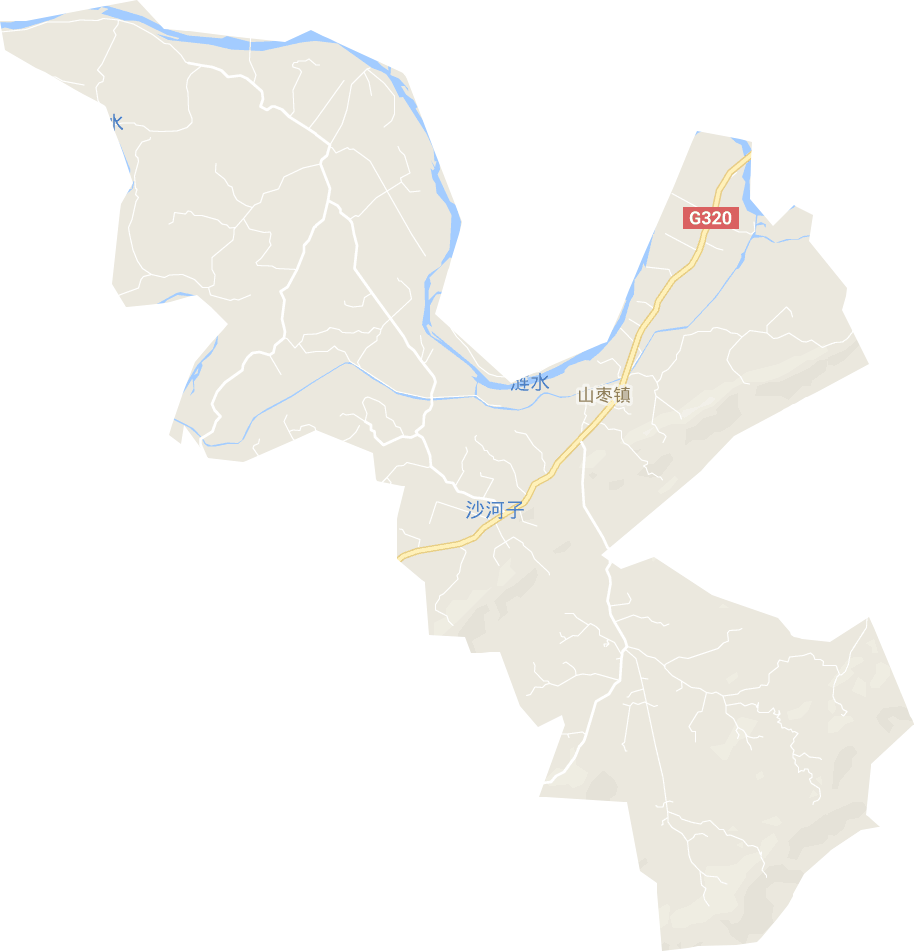 山枣镇电子地图
