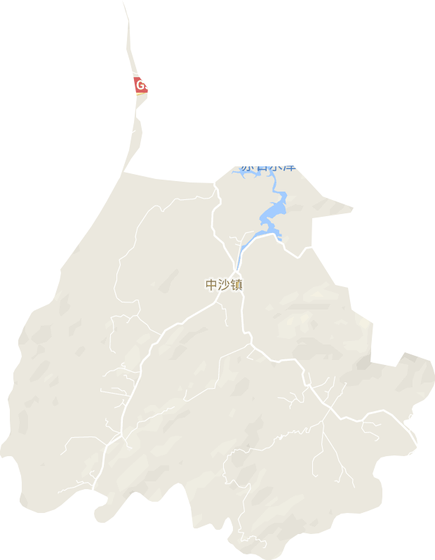 中沙镇电子地图