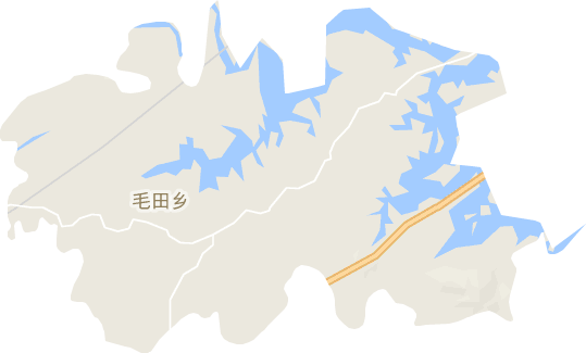 毛田镇电子地图