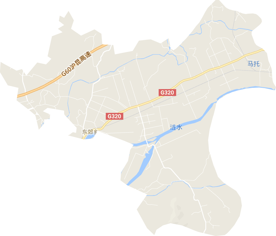 东郊乡电子地图