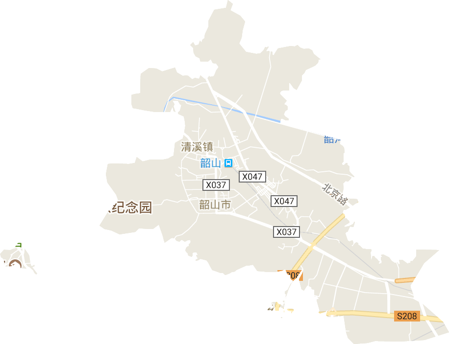 清溪镇电子地图