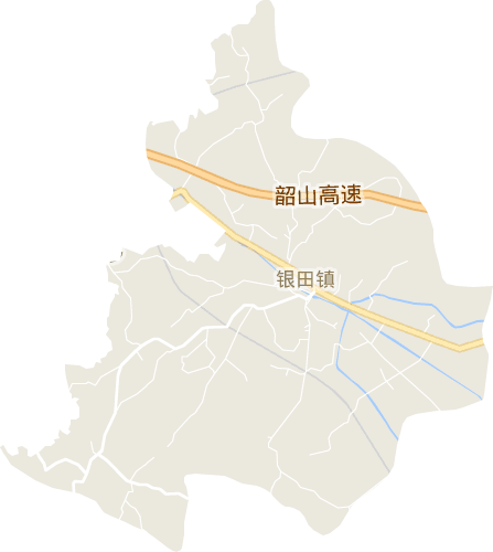 银田镇电子地图