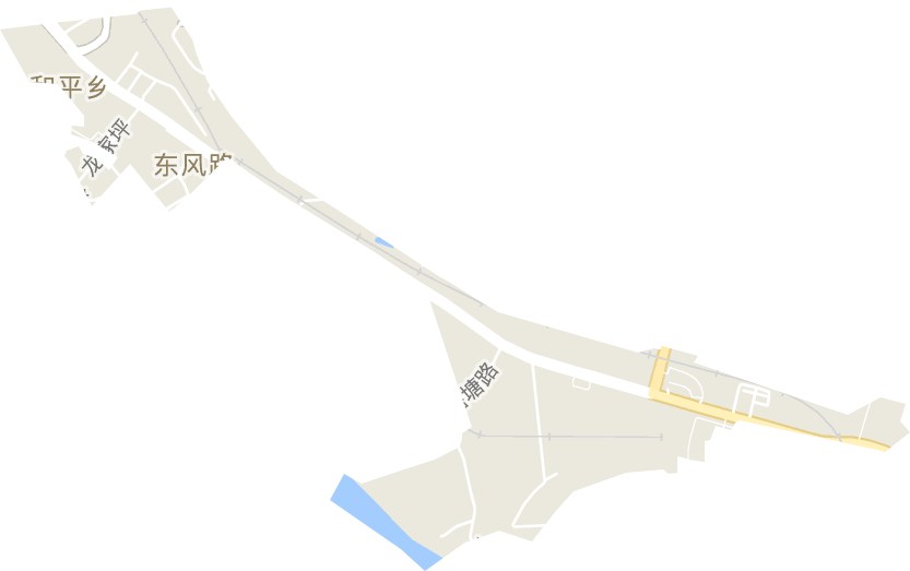 东风路街道电子地图