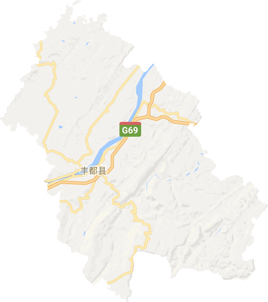 丰都县电子地图