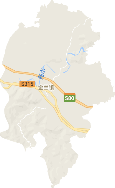 金兰镇电子地图