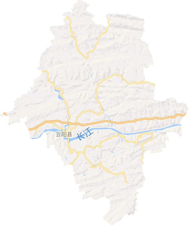 云阳县电子地图