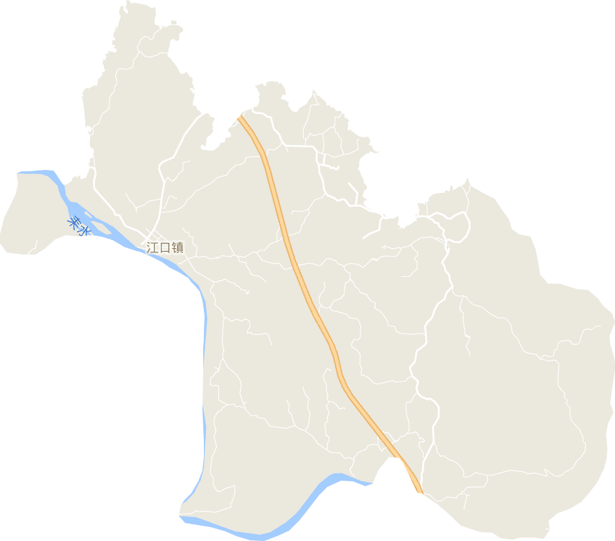江口镇电子地图