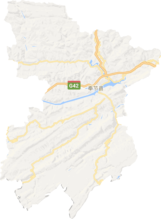 奉节县电子地图
