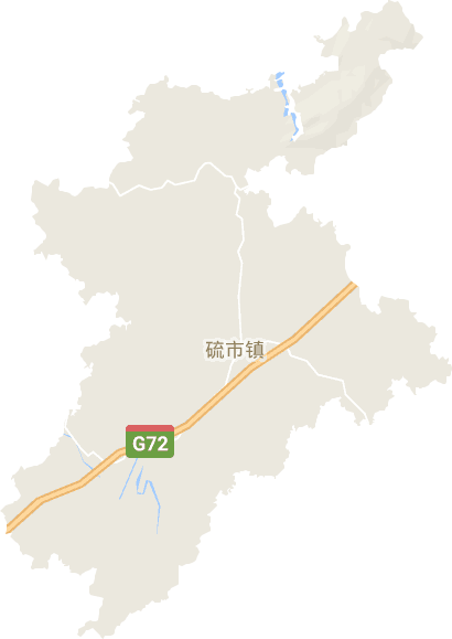 硫市镇电子地图