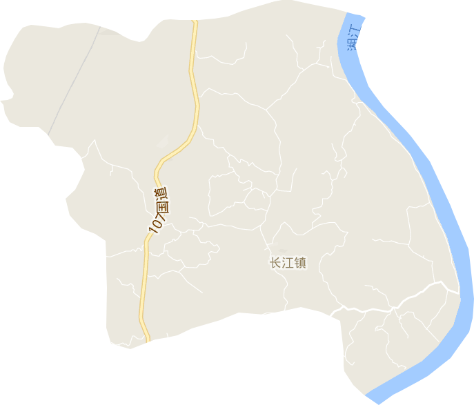 长江镇电子地图