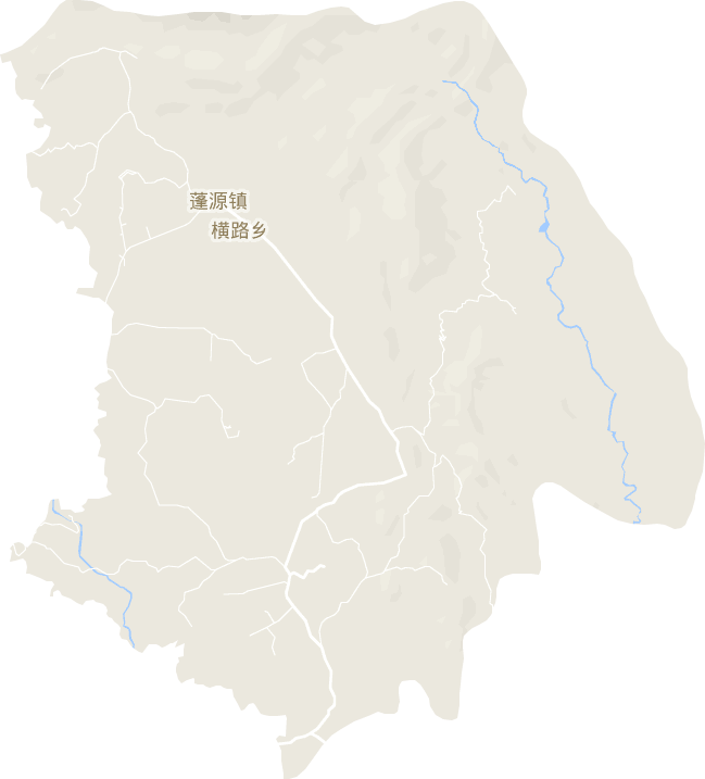 蓬源镇电子地图