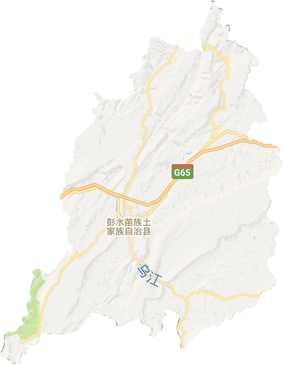 彭水县电子地图