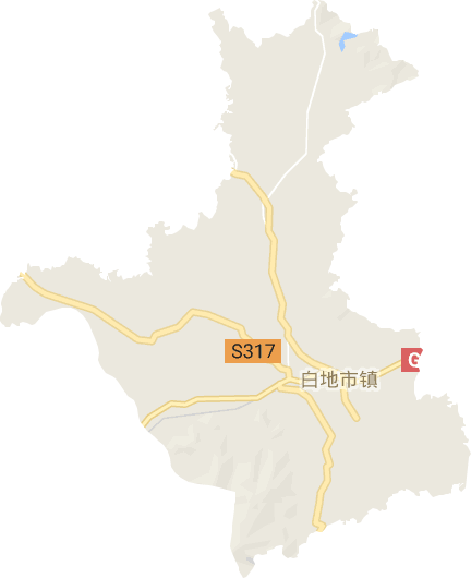 白地市镇电子地图