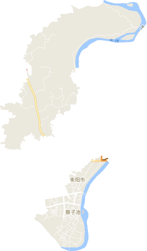 蔡子池街道电子地图