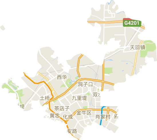 金牛区电子地图