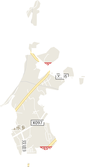 龙须塘街道电子地图