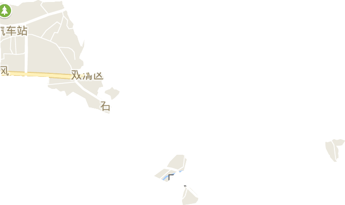 汽车站街道电子地图