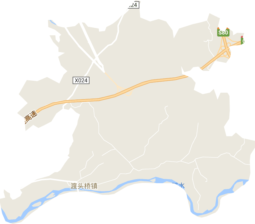 渡头桥镇电子地图