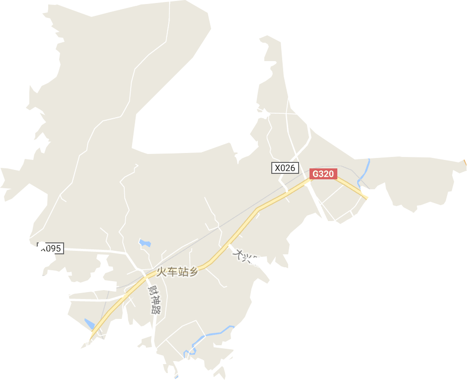 火车站乡电子地图