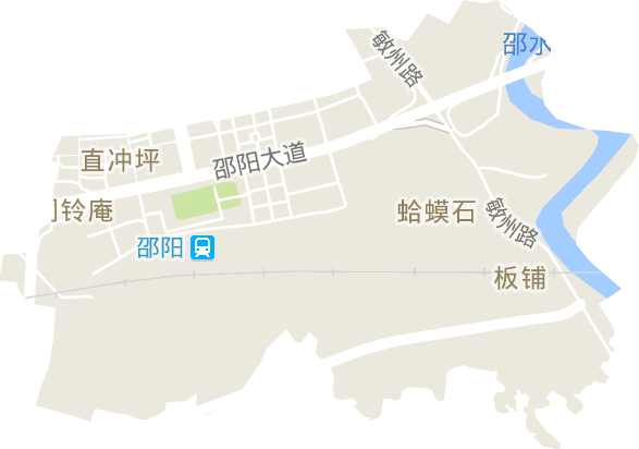 火车南站街道电子地图